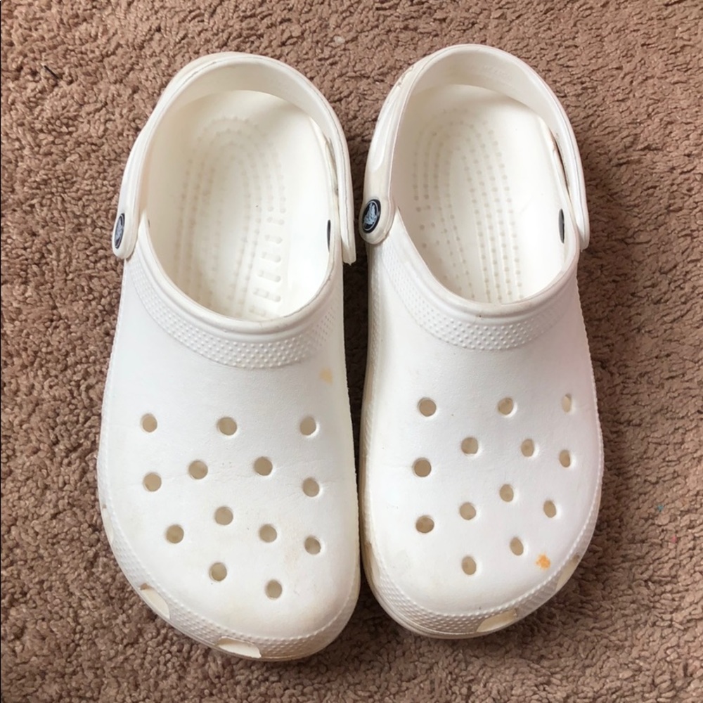 White crocs
